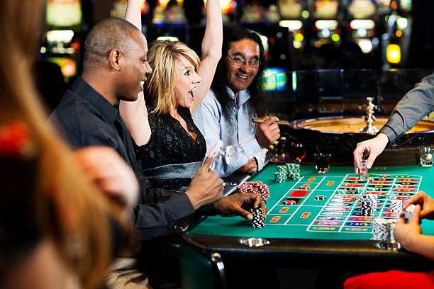 Multi-game dashboard showing slots, live tables, and sports markets